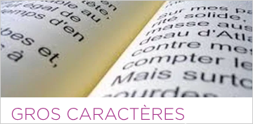 Gros caracteres