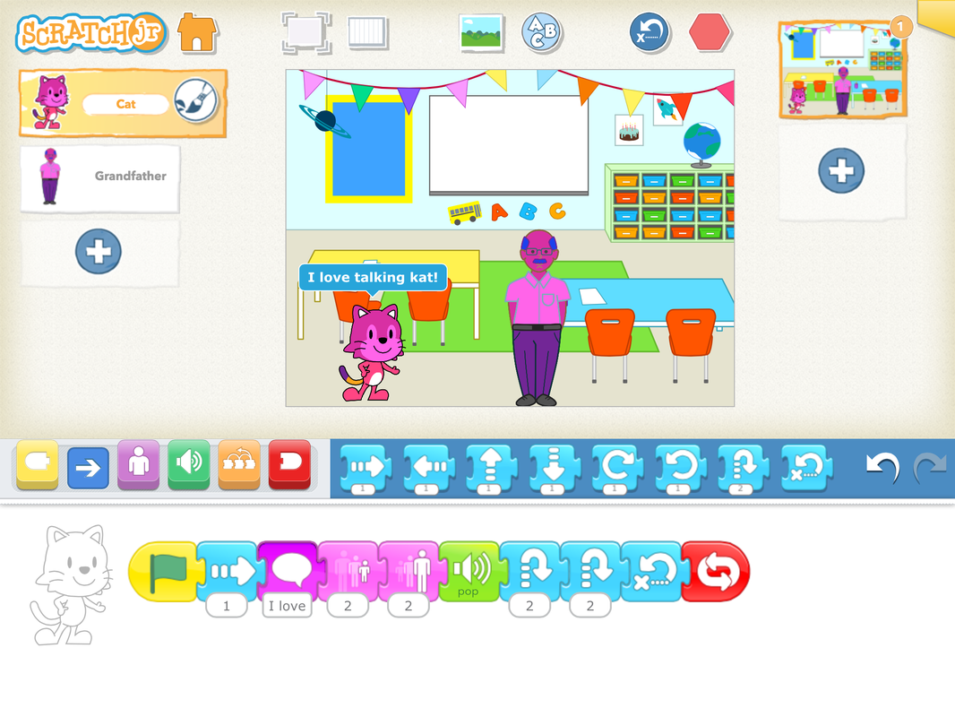 interface scratchJr
